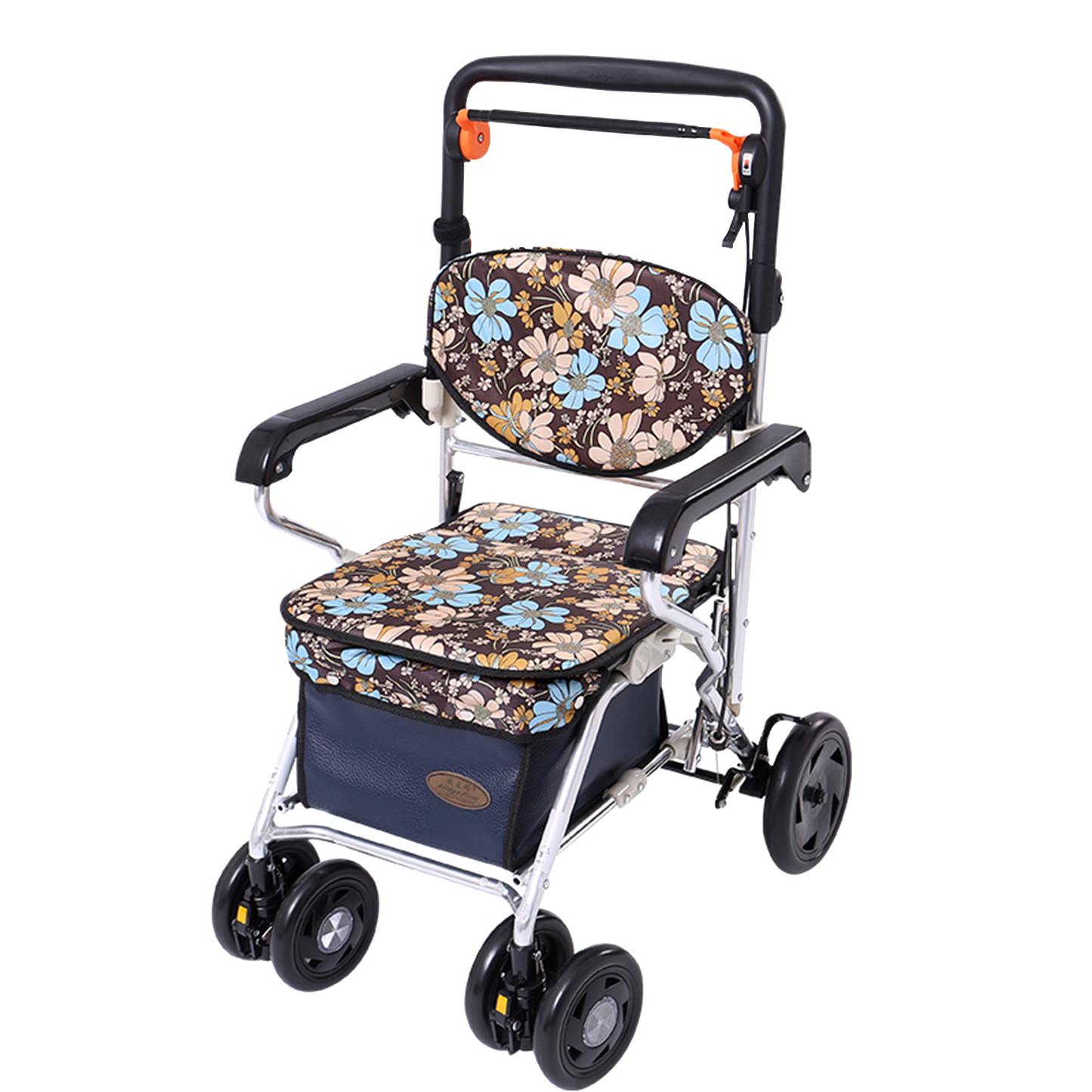 Care-parents シルバーカー 軽量 折りたたむ手押し車 買い物カート (CP-005A2 )