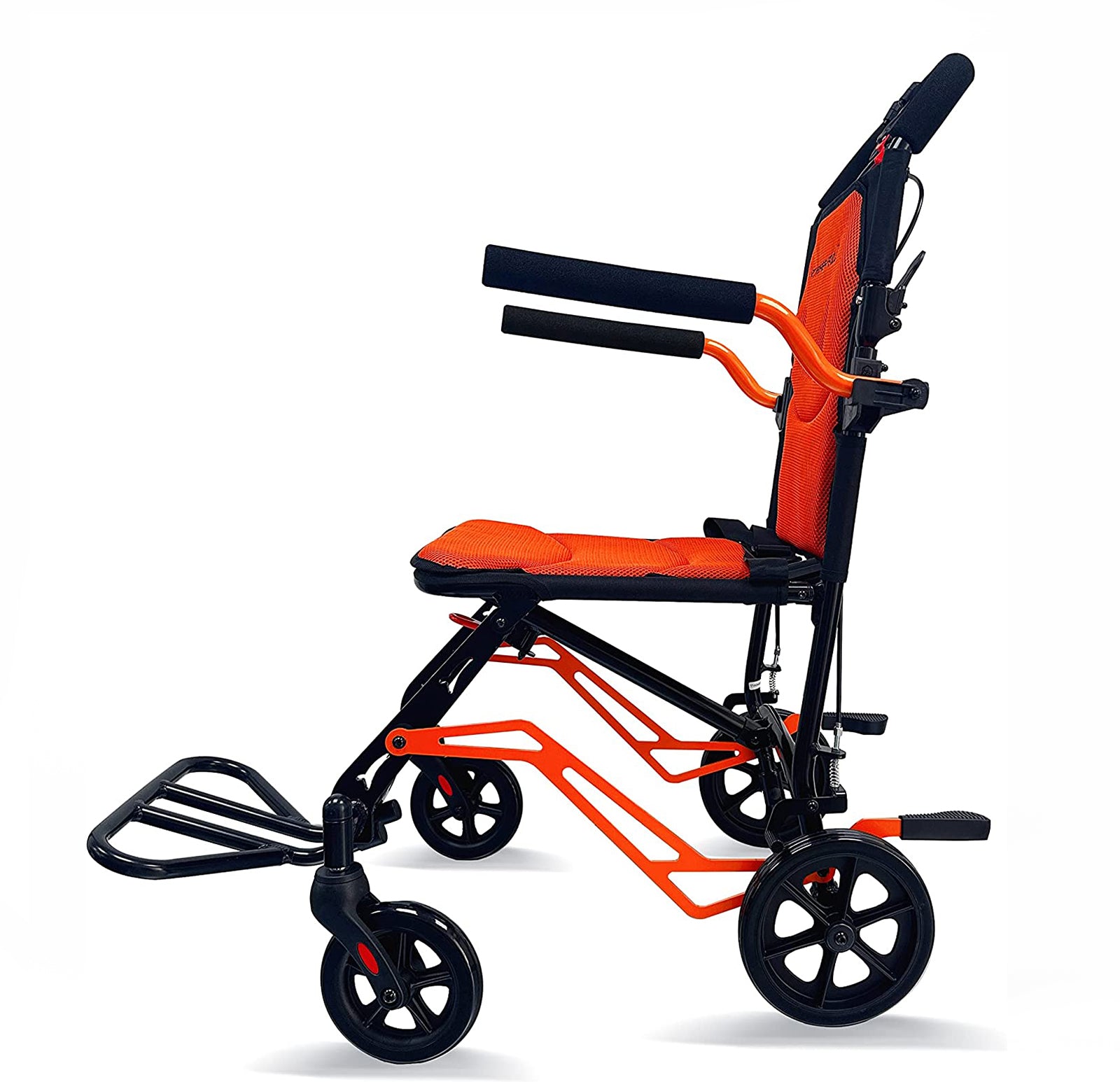 Care-Parents 折り畳み車椅子 軽量 コンパクト 簡易式介助車椅子 （CP