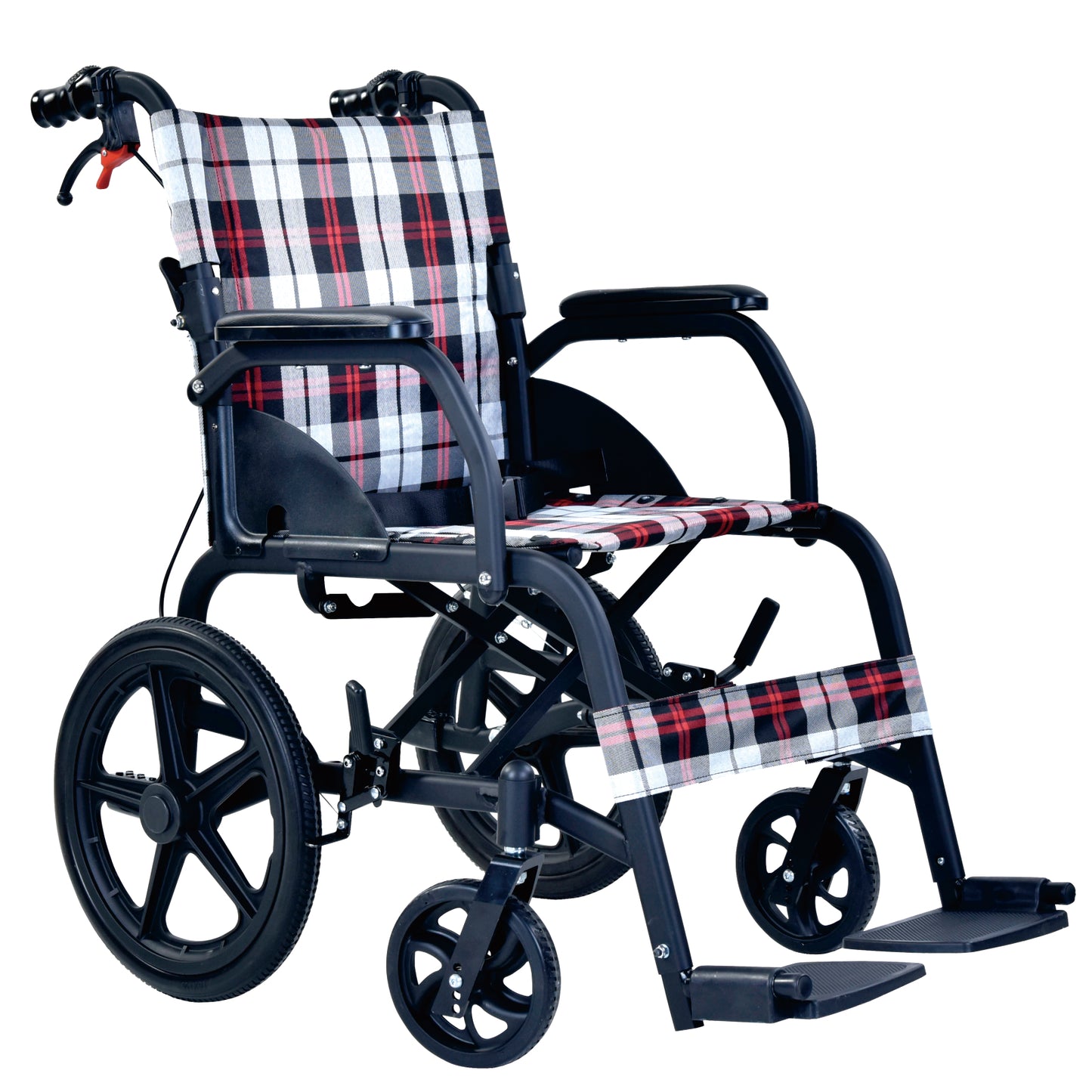 Care-Parents 車椅子 介助型 アルミ製 折りたたみ 車イス (CP-30A6N)