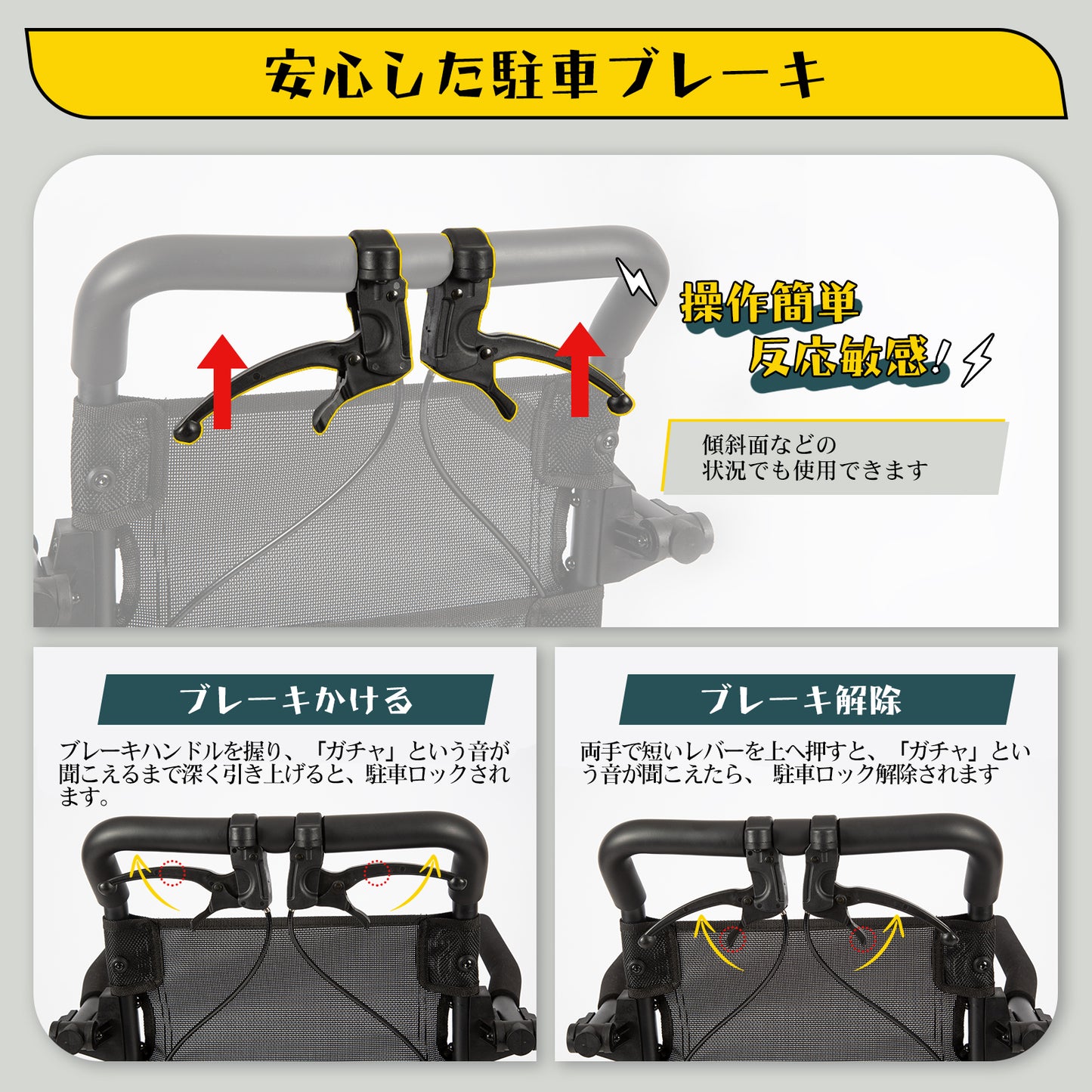 Care-parents 車椅子 簡易車椅子 介助式 折りたたみ 超軽量(6.3kg) コンパクト 組み立て不要 ブレーキ付き 安全ベルト付き ノーパンクタイヤ 介護 室内 外出 通院 (CP-A188)