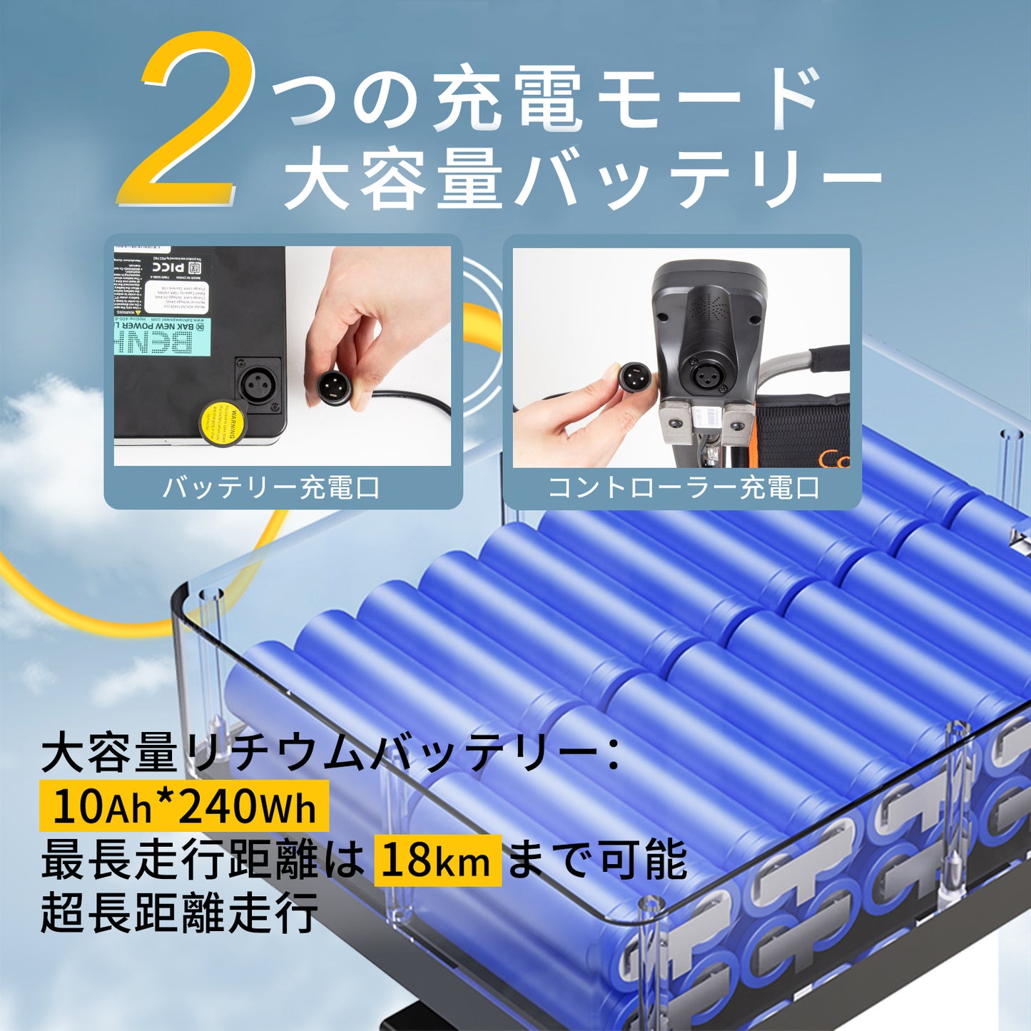 Care-Parents 電動車椅子 軽量 折り畳み 電動 車椅子 耐荷重100kg 調節可能なアームレスト 調節可能なコントローラー リチウムバッテリー 15-18km走行可能 軽量アルミ合金フレーム スマート電磁ブレーキ 超快適な乗り心地 室外用 室内用(CP-B003)