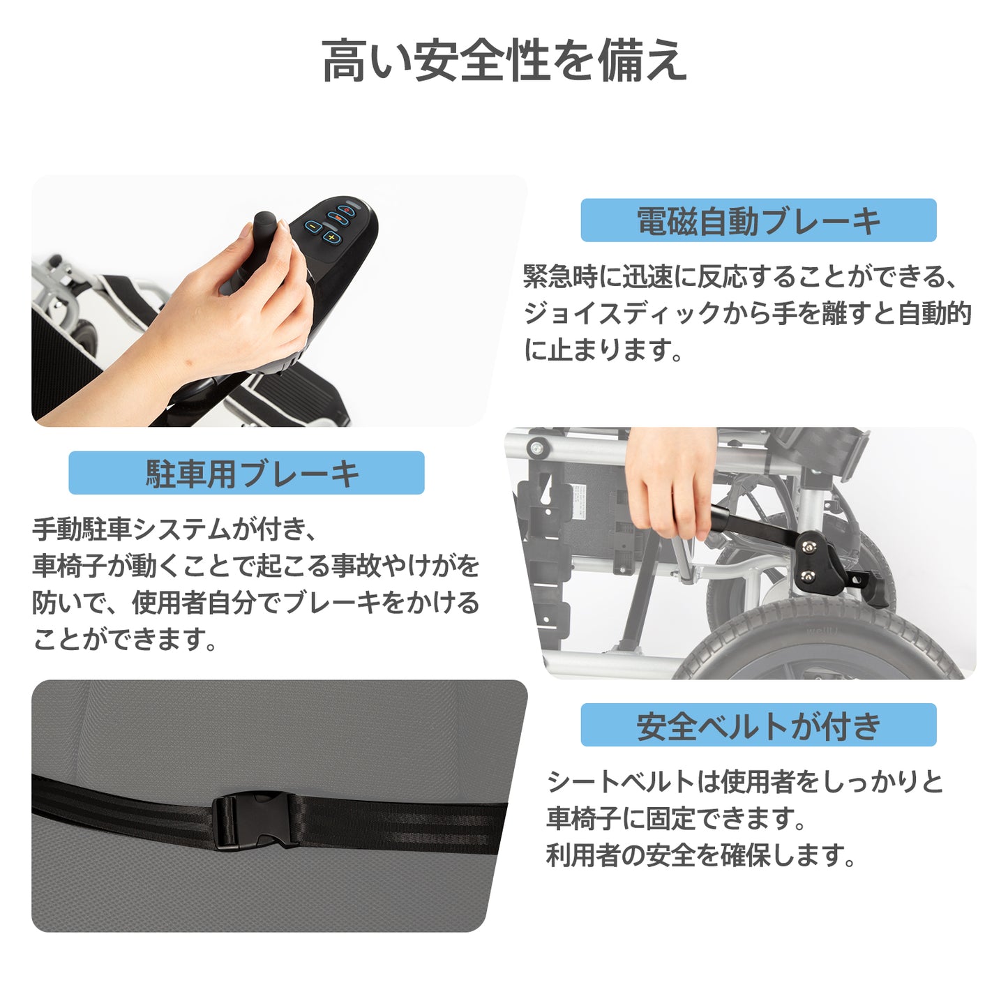 Care-Parents 電動車椅子 軽量 コンパクト 車椅子 電動 (わずか17.25kg) アルミ製 折り畳み 軽量車椅子 電磁ブレーキ 歩行補助 組み立て不要 高齢者 障碍者 旅行用 外出用 車いす (CP-W180)