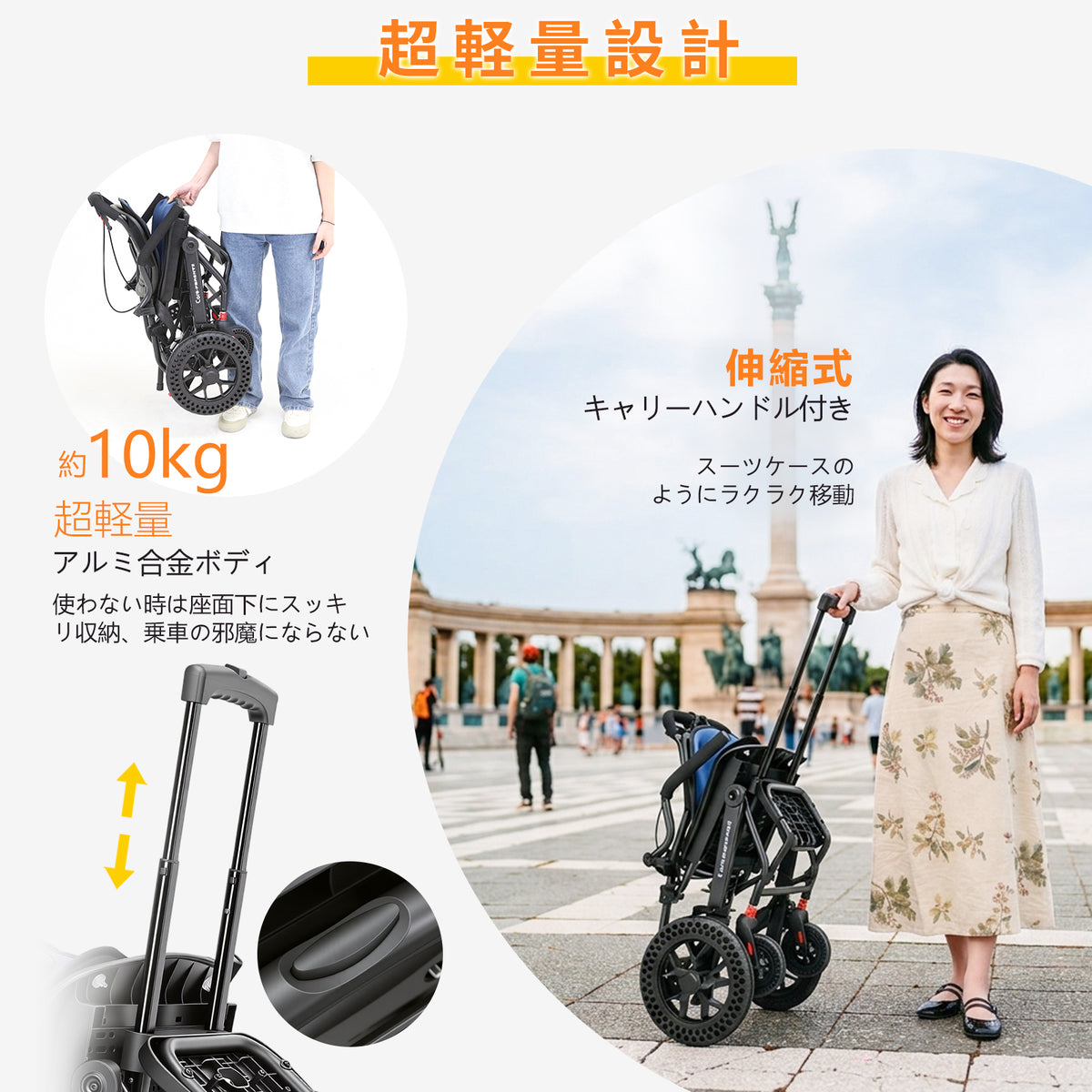 軽量車椅子(CP-0903)
