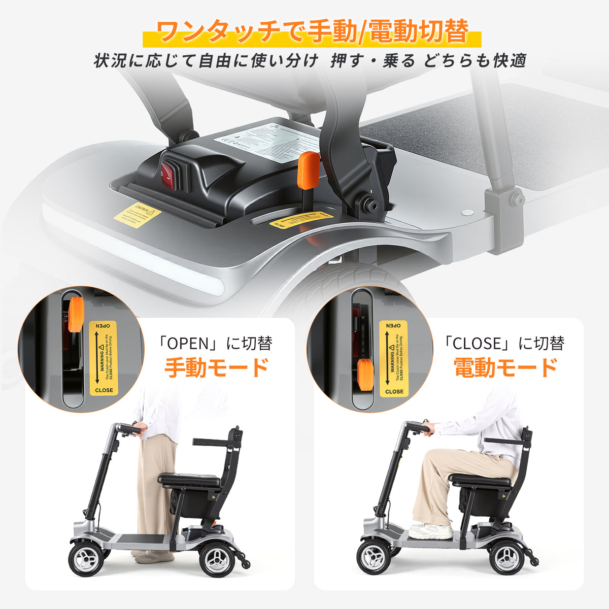 電動シニアカー（CP-DF100G）