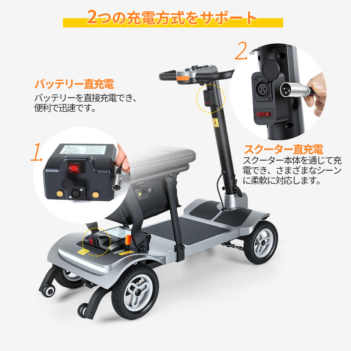 電動シニアカー（CP-DF100G）