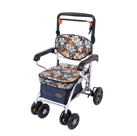 軽量 折りたたむ手押し車  買い物カート(CP-005A2)