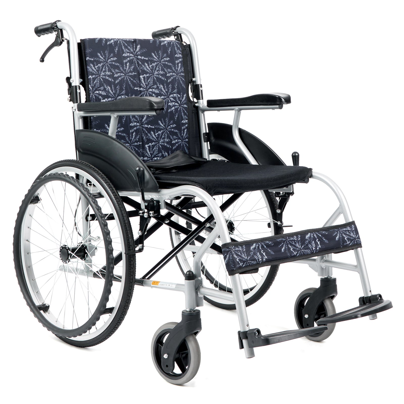 Care-Parents 自走式車椅子 アルミ製 折りたたみ 軽量 自走介助兼用 組立て不要 （CP-A01S）