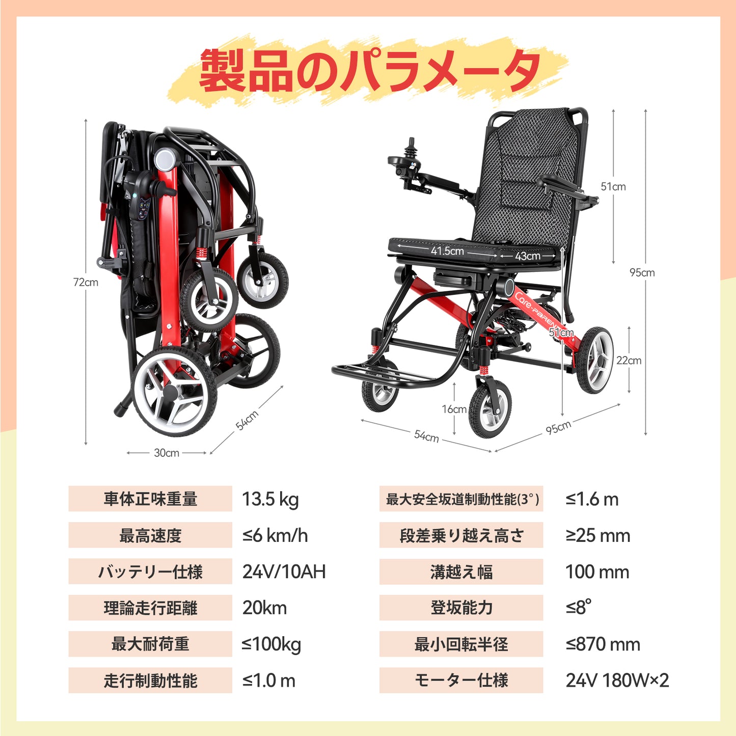 電動車椅子（CP-S500）